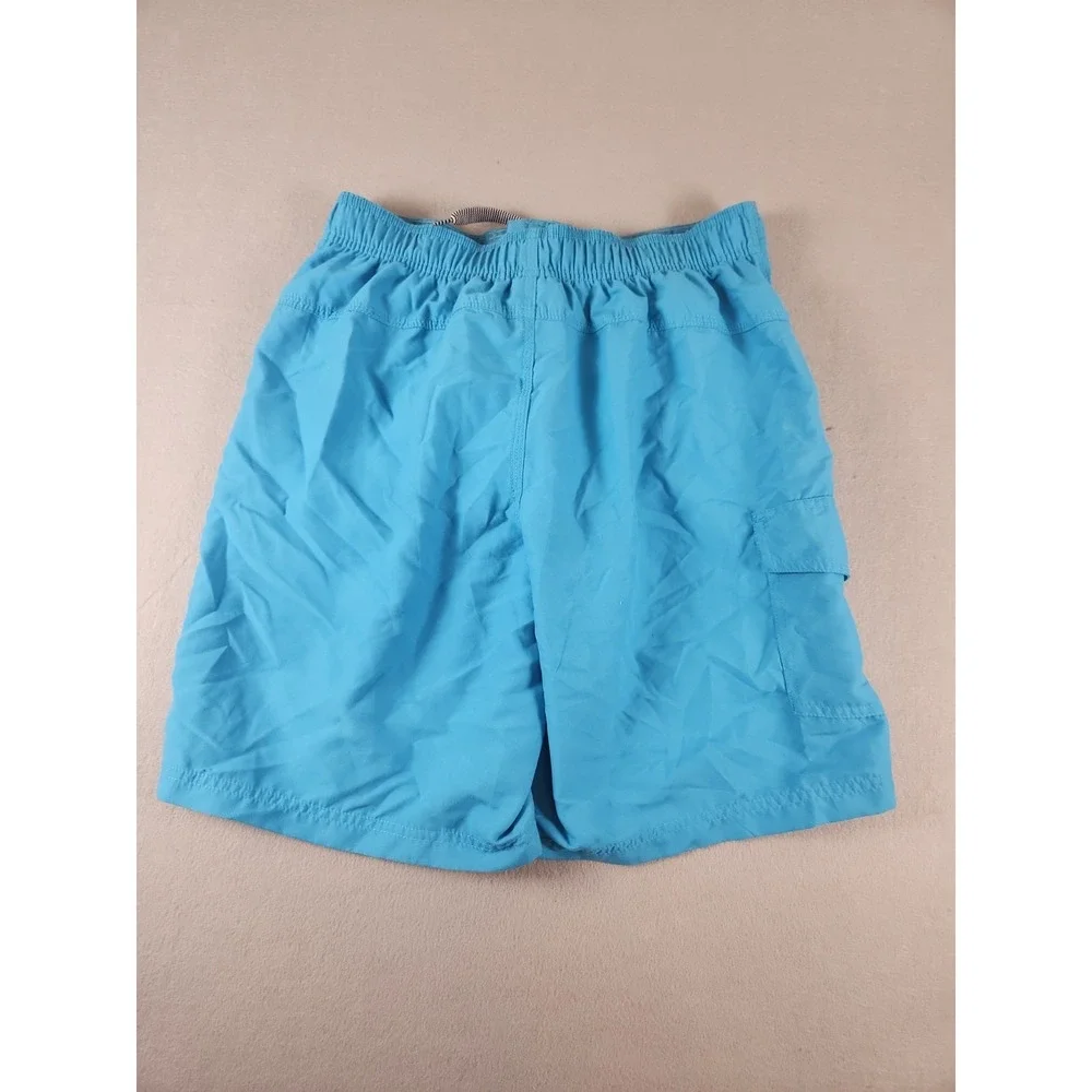 Vintage Roebuck & Co. Swim Trunks Mens Medium Blue Shorts Bathing Suit Swimsuit